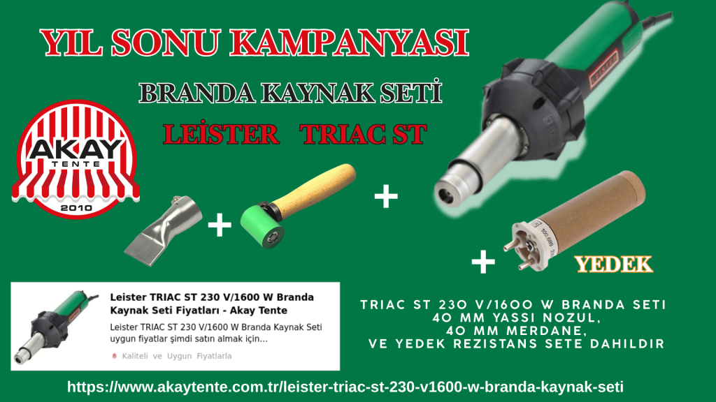 Leister Branda Kaynak Makinesi